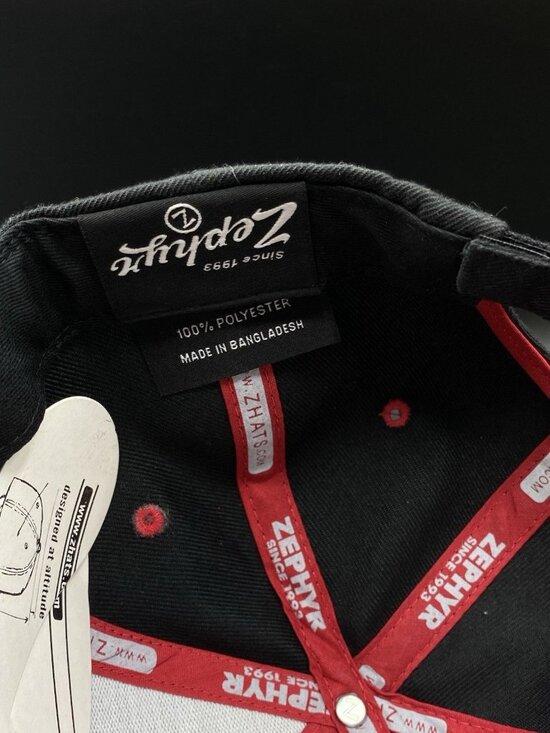 Seattle U University Redhawks WA Black Embroidered Hat New NWT - Picture 10 of 10